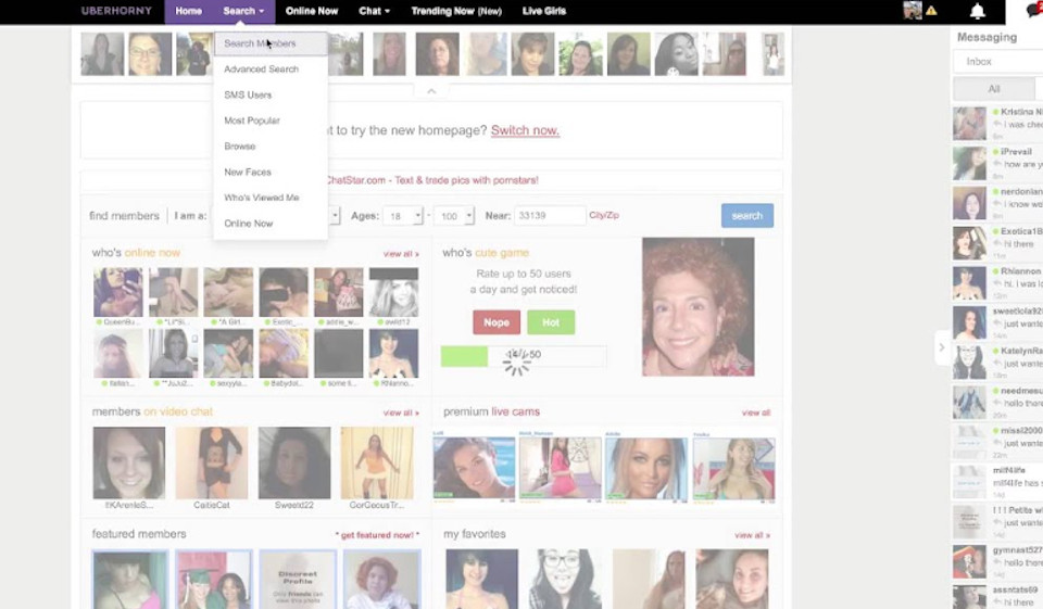 Le funzionalità di sicurezza di UberHorny